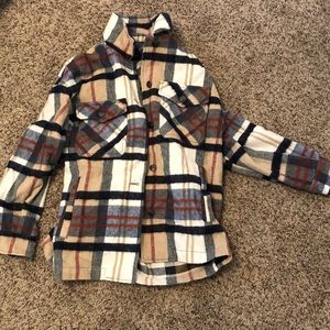 NWOT Zara Plaid Jacket